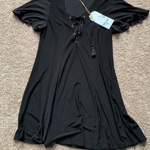 Black flowy dress